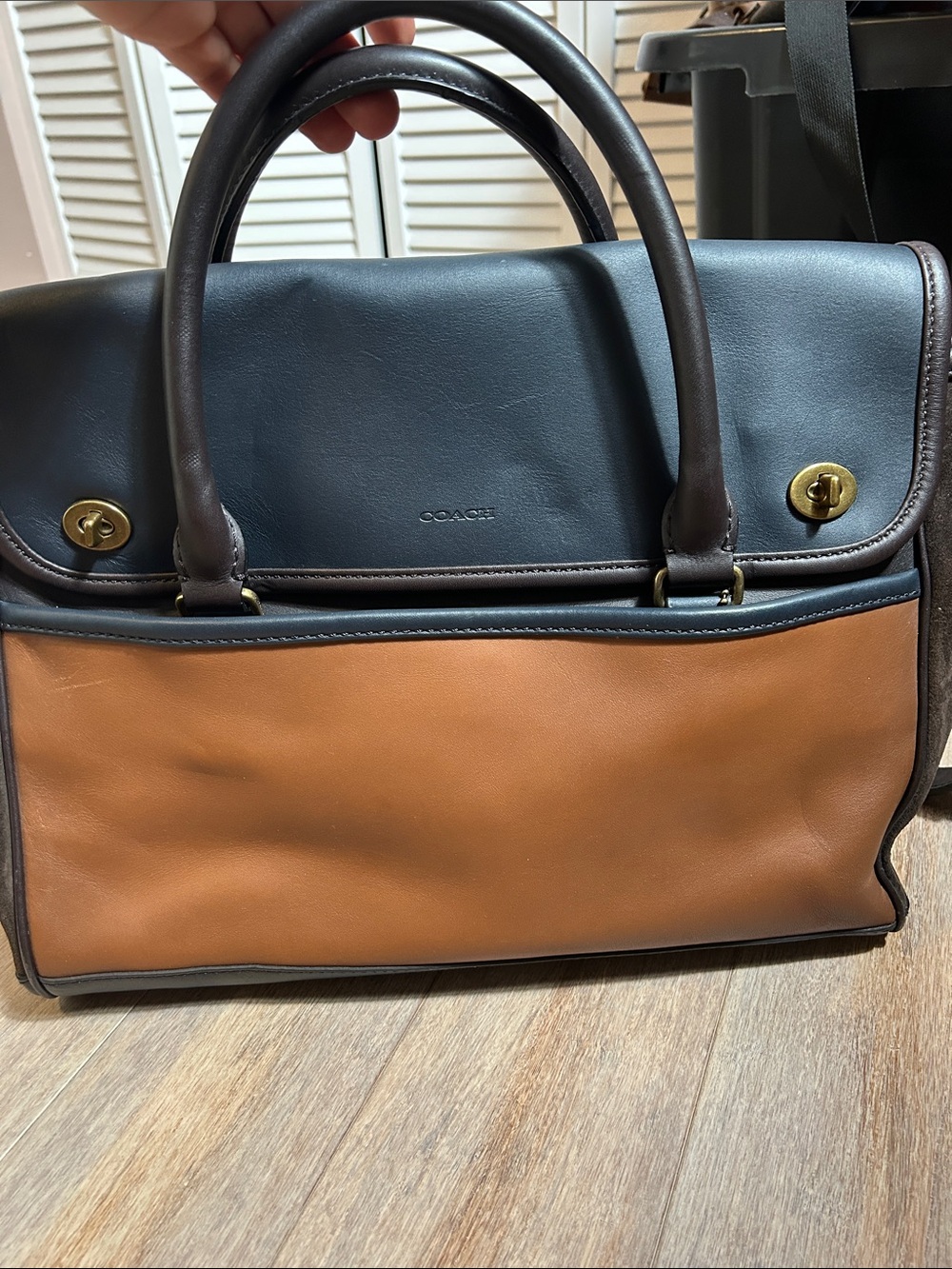 Coach legacy utility flap commuter bag unisex - Picture 4 of 16